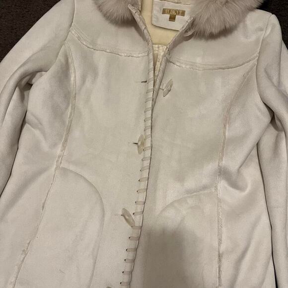 Y2K Wilson’s Leather Fur Hooded Maxi Length Coat - Picture 8 of 8